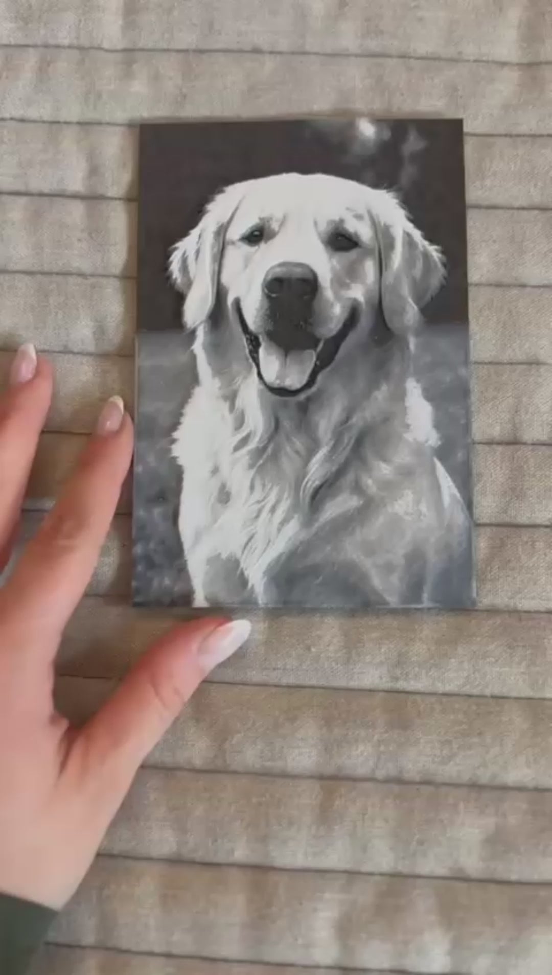 Touchable 3D Photo Print, Rectangle Keepsake